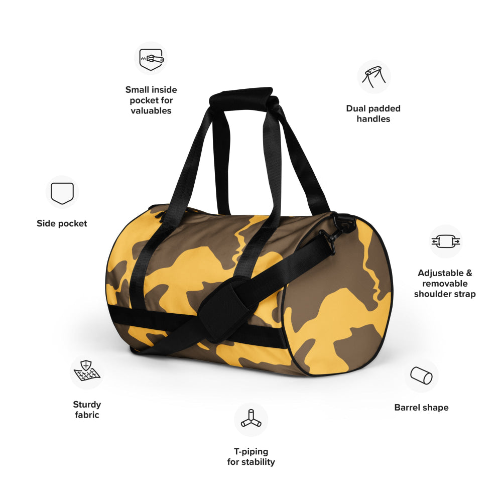 Yemeni Two Color Rock Desert CAMO gym bag - Gym Bag