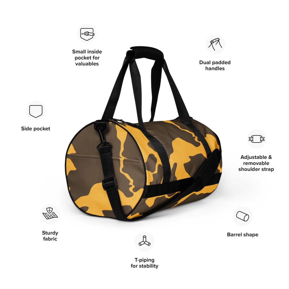 Yemeni Two Color Rock Desert CAMO gym bag - Gym Bag