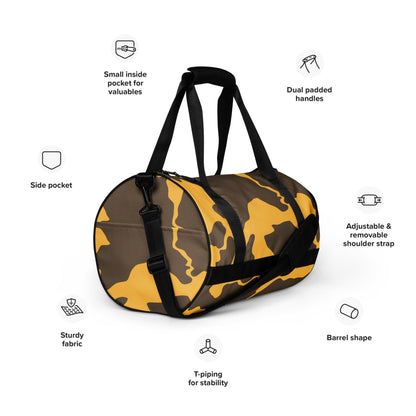 Yemeni Two Color Rock Desert CAMO gym bag - Gym Bag