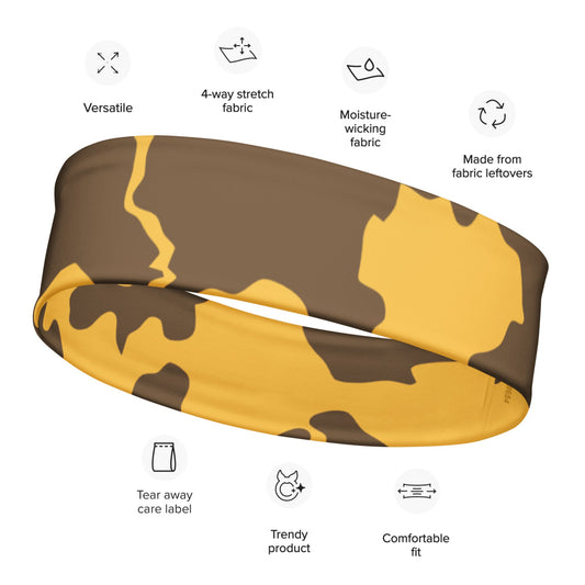 Yemeni Two Color Rock Desert CAMO Headband