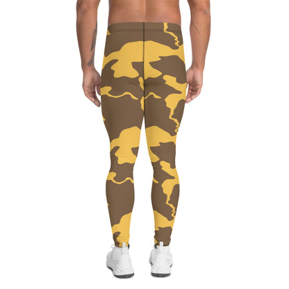 Yemeni Two Color Rock Desert CAMO Men’s Leggings - Mens