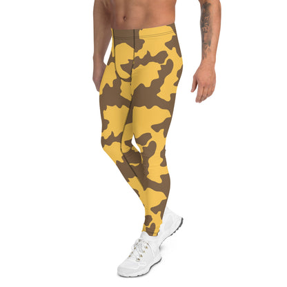 Yemeni Two Color Rock Desert CAMO Men’s Leggings - Mens