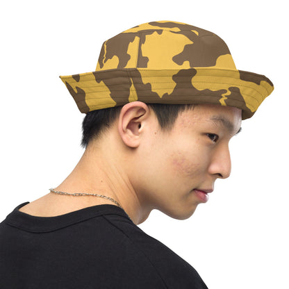 Yemeni Two Color Rock Desert CAMO Reversible bucket hat - Bucket Hat