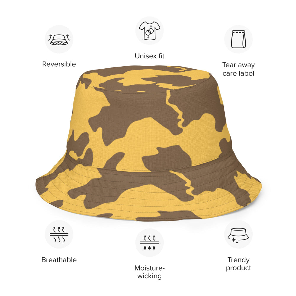 Yemeni Two Color Rock Desert CAMO Reversible bucket hat - Bucket Hat