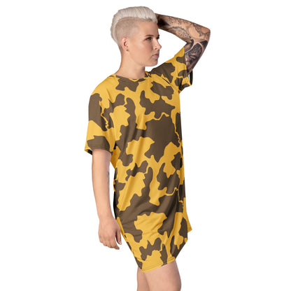 Yemeni Two Color Rock Desert CAMO T-shirt dress - Womens T-Shirt Dress