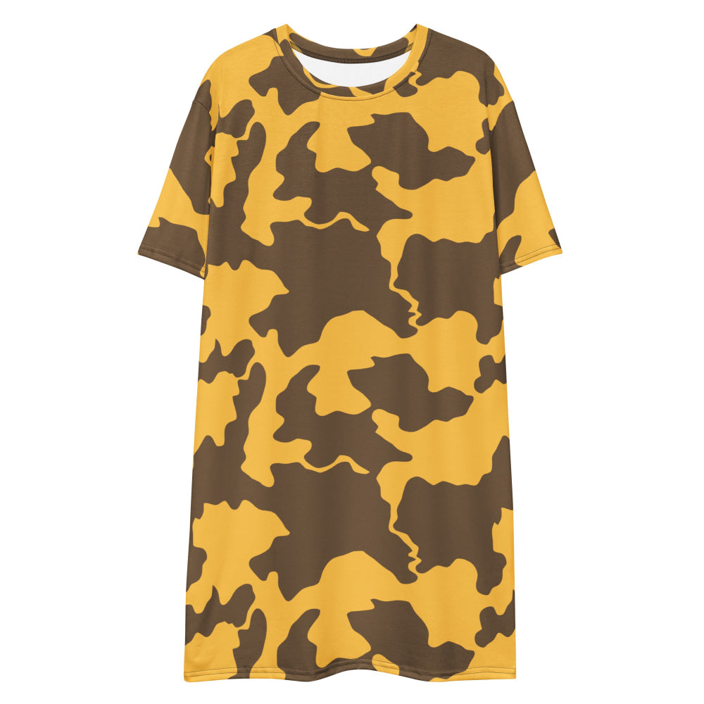 Yemeni Two Color Rock Desert CAMO T-shirt dress - Womens T-Shirt Dress