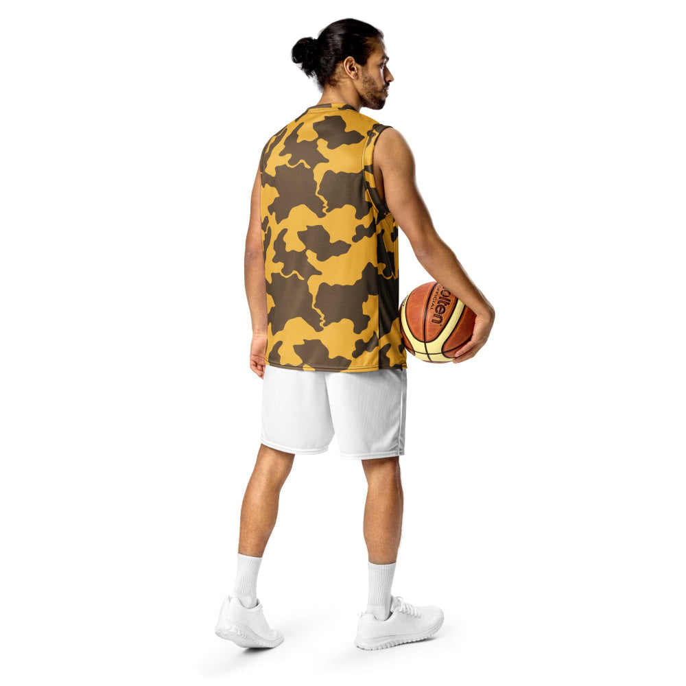 Yemeni Two Color Rock Desert CAMO unisex basketball jersey - Unisex Basketball Jersey