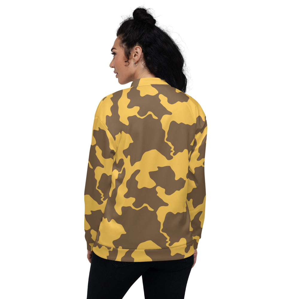 Yemeni Two Color Rock Desert CAMO Unisex Bomber Jacket