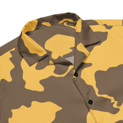 Yemeni Two Color Rock Desert CAMO Unisex button shirt - Button Shirt