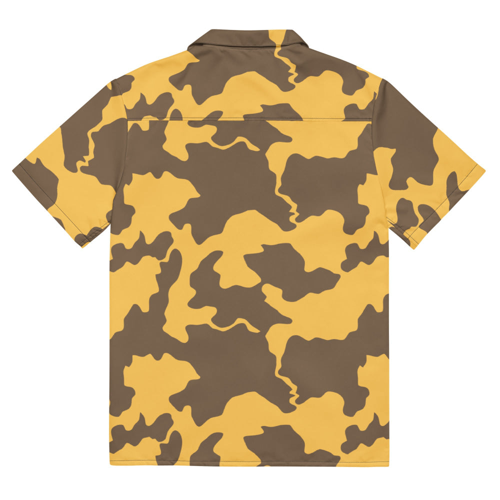 Yemeni Two Color Rock Desert CAMO Unisex button shirt - Button Shirt