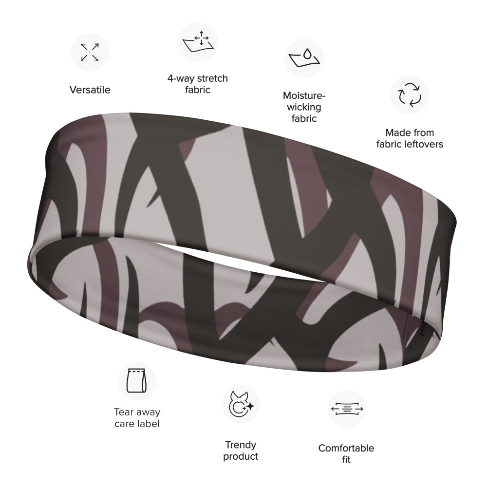 Zambian Wildlife Authority Ranger (ZAWA) Grey CAMO Headband - M