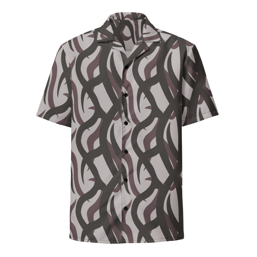 Zambian Wildlife Authority Ranger (ZAWA) Grey CAMO Unisex button shirt - Button Shirt