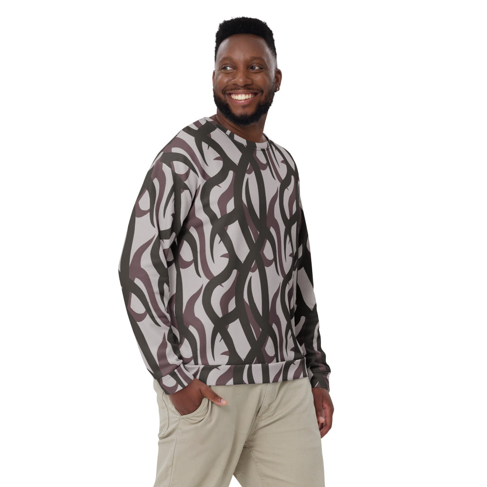 Zambian Wildlife Authority Ranger (ZAWA) Grey CAMO Unisex Sweatshirt