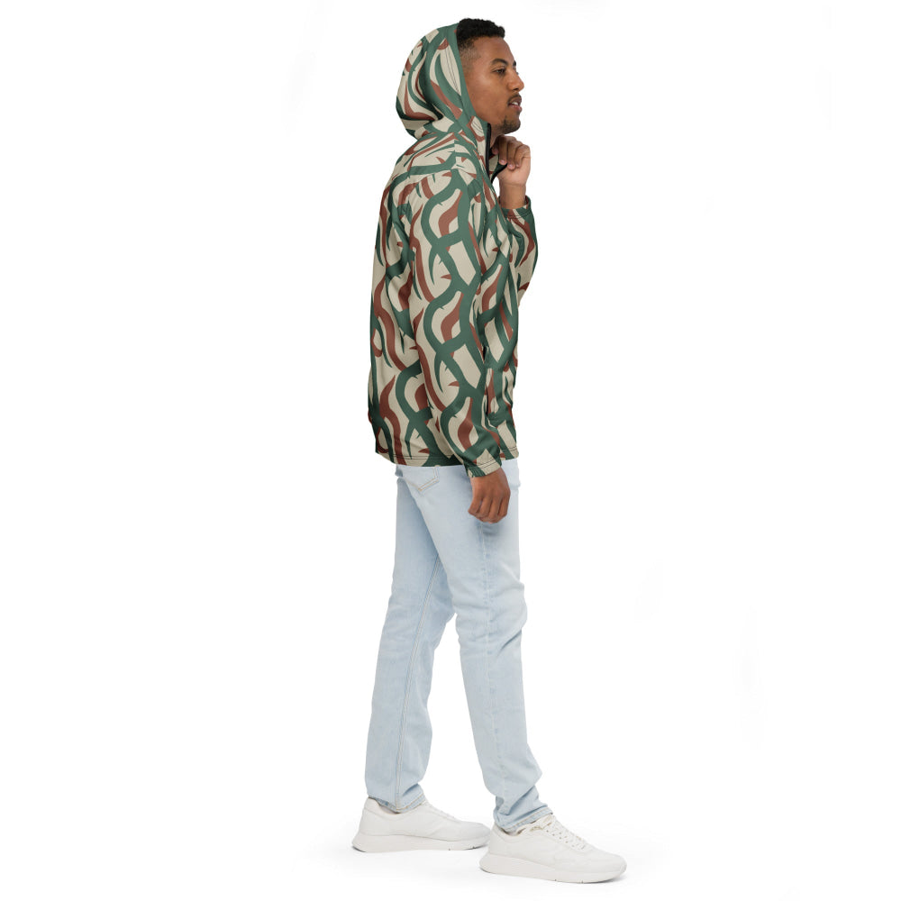 Zambian Wildlife Authority Ranger (ZAWA) CAMO Men’s windbreaker - Mens Windbreaker