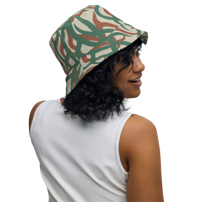 Zambian Wildlife Authority Ranger (ZAWA) CAMO Reversible bucket hat - Bucket Hat