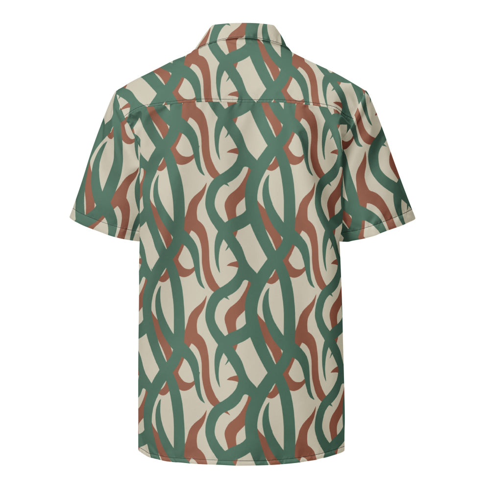 Zambian Wildlife Authority Ranger (ZAWA) CAMO Unisex button shirt - Button Shirt