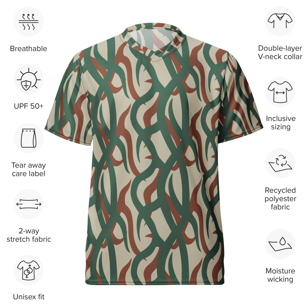 Zambian Wildlife Authority Ranger (ZAWA) CAMO unisex sports jersey - Unisex Sports Jersey