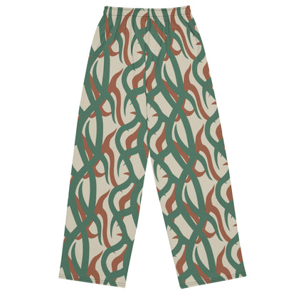 Zambian Wildlife Authority Ranger (ZAWA) CAMO unisex wide-leg pants - Unisex Wide-Leg Pants