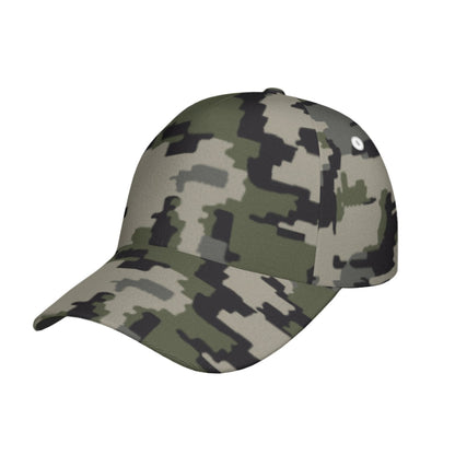 Alpine Invader CAMO Snapback Ball Cap - U / White