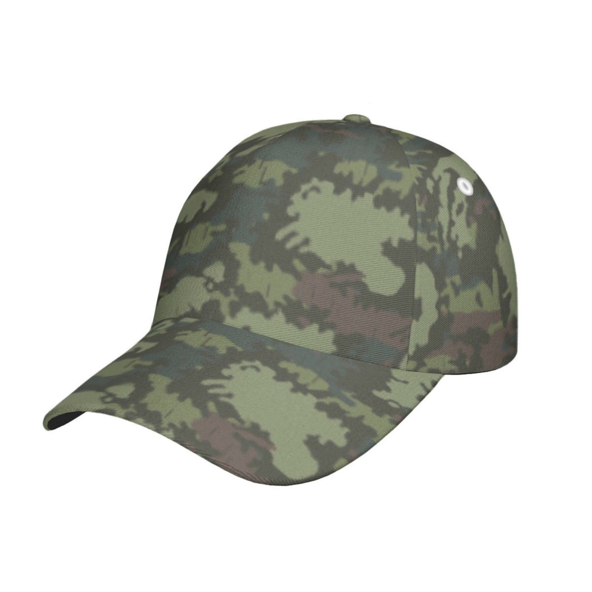 Russian KLMK Red Dawn Flora CAMO Snapback Ball Cap - U / White