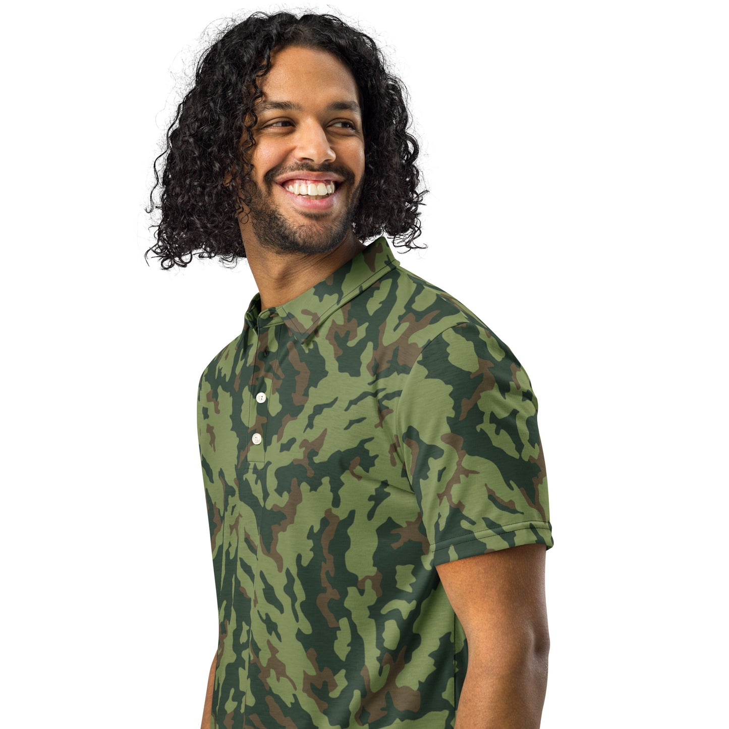 Russian Barvikha VSR Dubok Forest CAMO Men’s slim fit polo