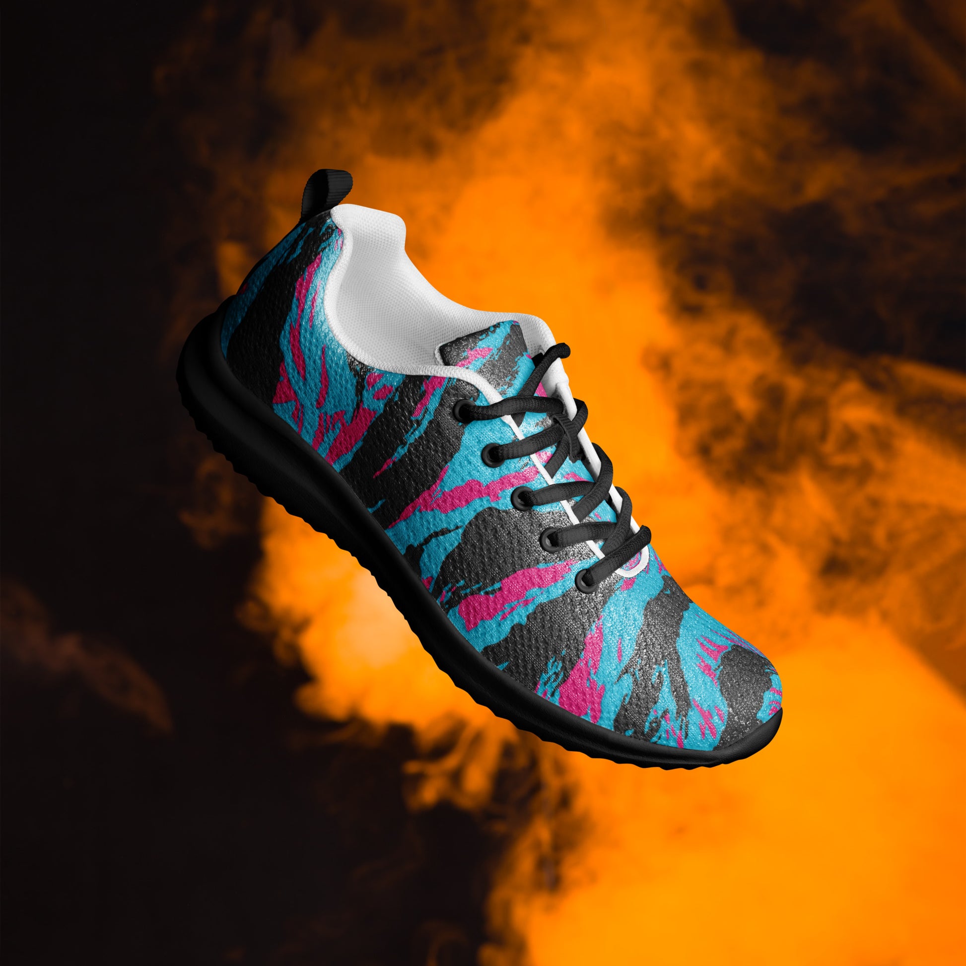 American Miami Vice Tiger Stripe CAMO Mens Athletic Shoes