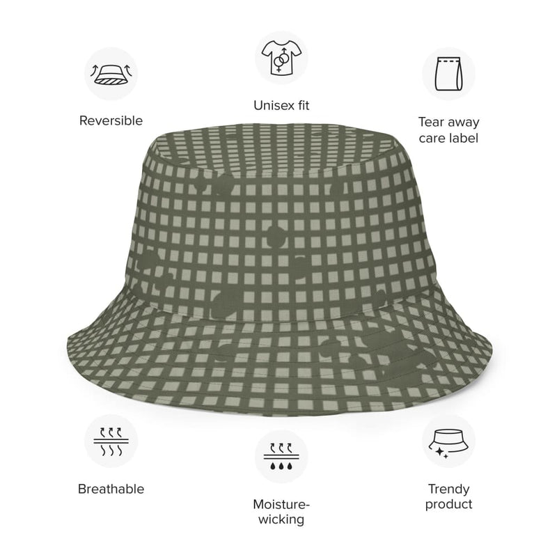 American Desert Night Camouflage Pattern (DNCP) CAMO Reversible bucket hat