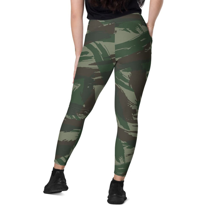 French Foreign Legion Lizard CAMO Women’s Leggings with pockets