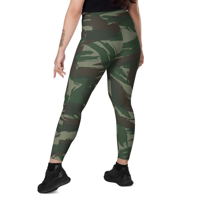 French Foreign Legion Lizard CAMO Women’s Leggings with pockets