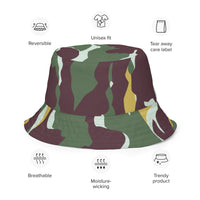Indonesian Special Forces Loreng Darah Mangalir CAMO Reversible bucket hat