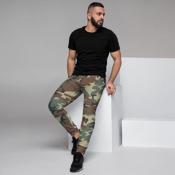 Italian Mimetico Roma 90 Woodland CAMO Men’s Joggers