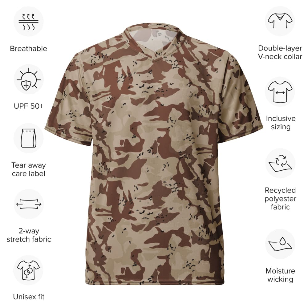 Japanese Desert CAMO unisex sports jersey