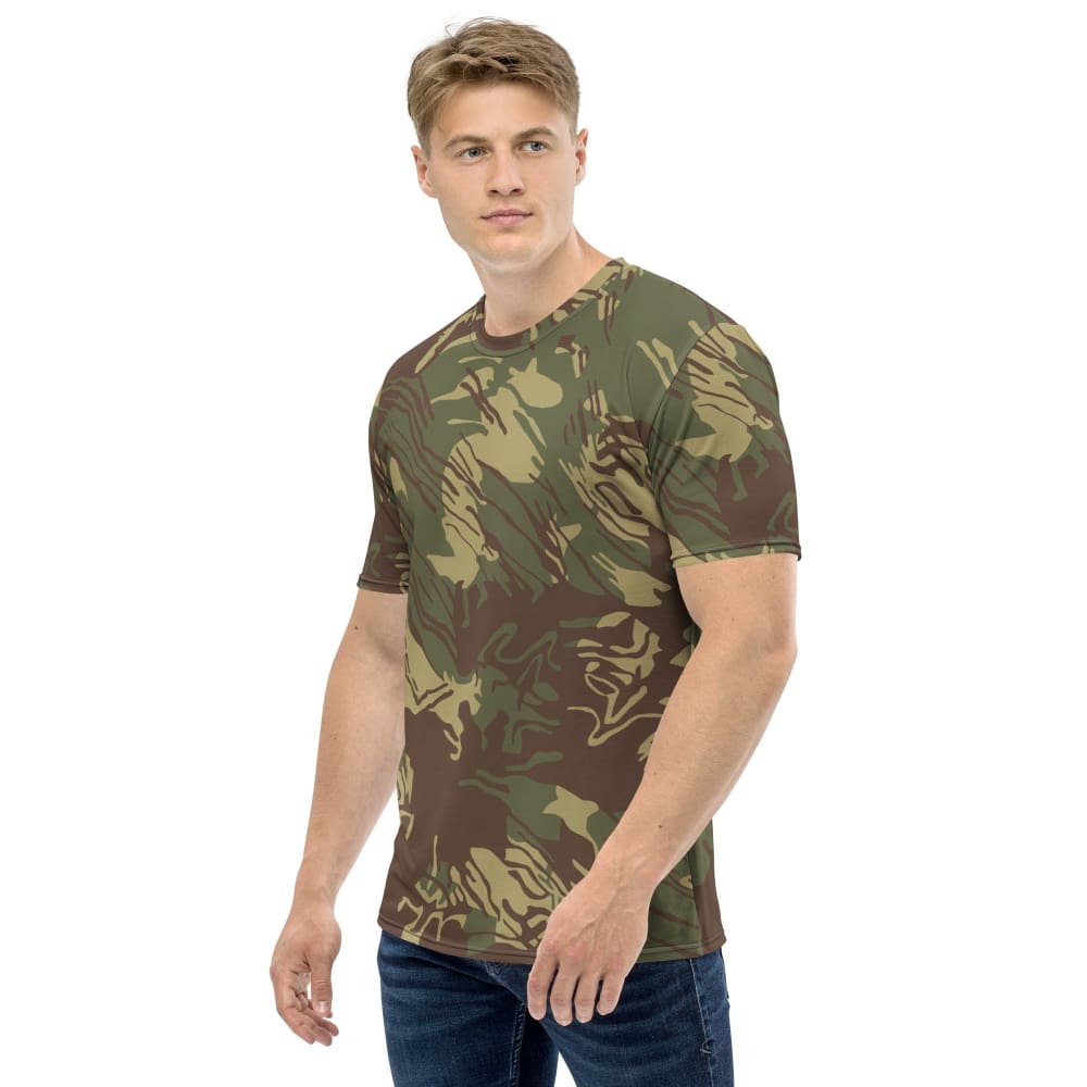 Camo HQ - Rhodesian Brushstroke Camo Men’s T-Shirt M