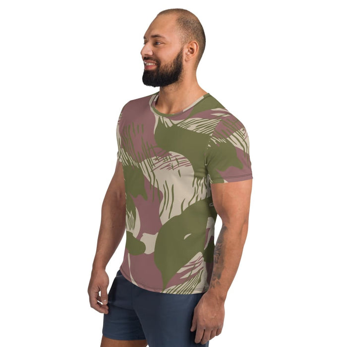 Rhodesian Brushstroke Savana CAMO Men’s Athletic T-shirt