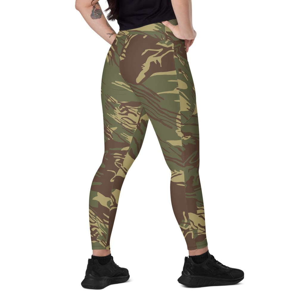 Green Camo Leggings with pockets – milfies