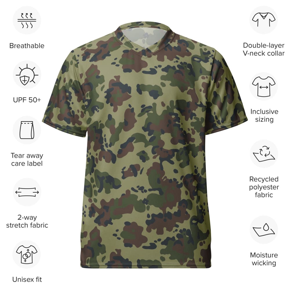 Romanian M1994 Fleck Summer CAMO unisex sports jersey