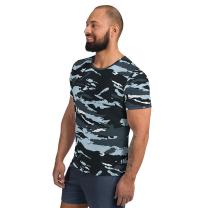 Russian OMON Special Police Force CAMO Men’s Athletic T-shirt