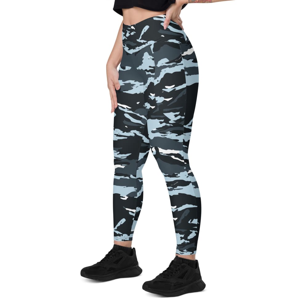 Russian OMON Special Police Force CAMO Women’s Leggings with pockets