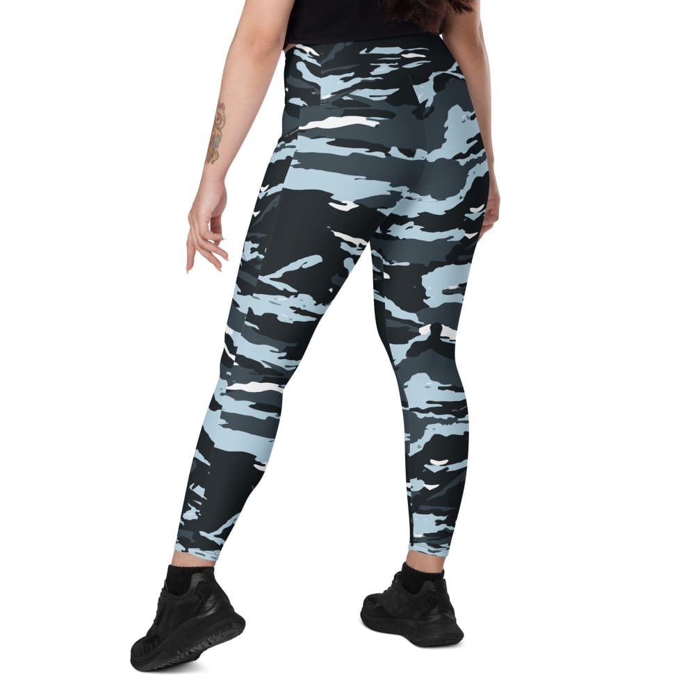 Russian OMON Special Police Force CAMO Women’s Leggings with pockets