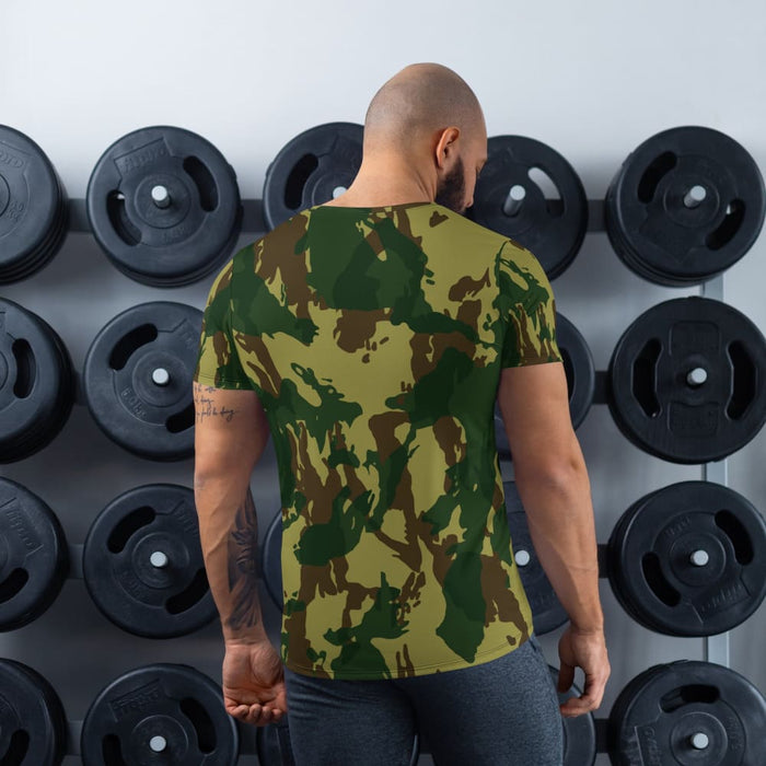 South African Transkei CAMO Men’s Athletic T-shirt