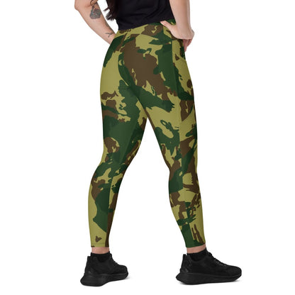 South African Transkei CAMO Women’s Leggings with pockets - 2XS