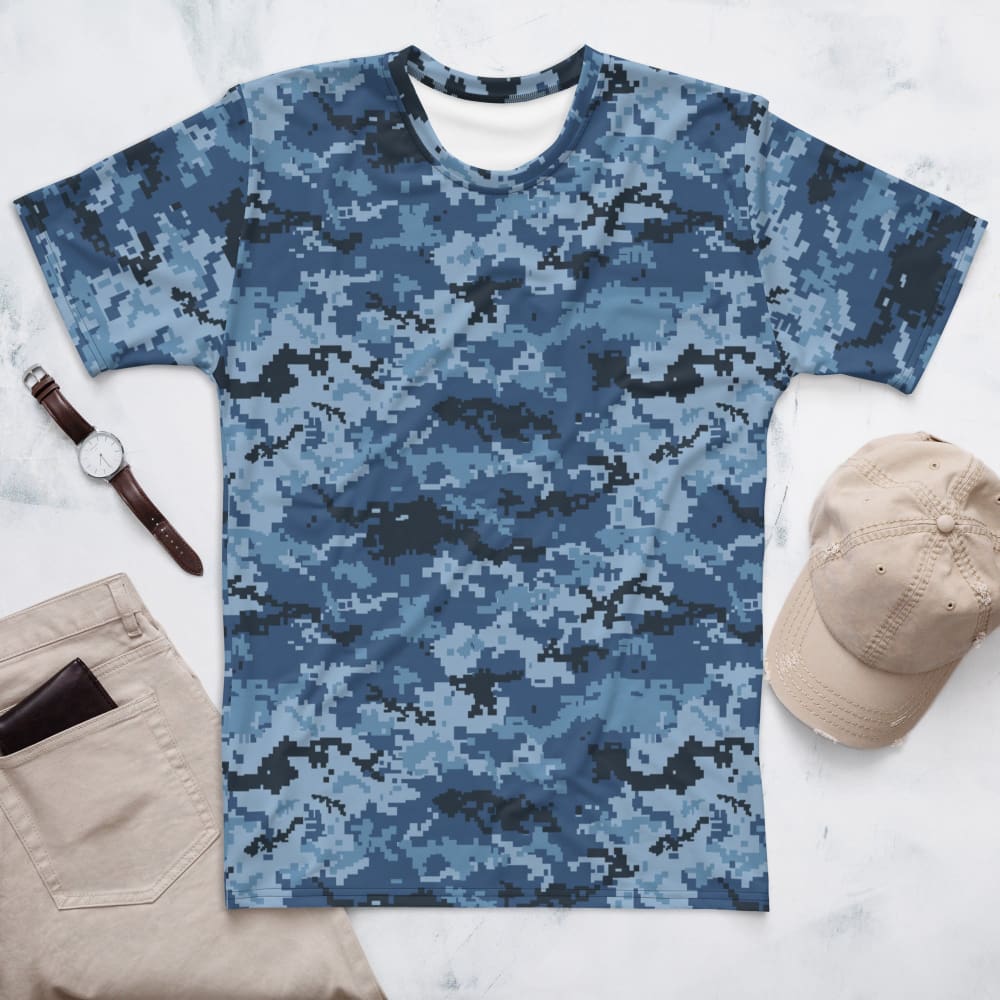 Ukrainian MM14 Navy CAMO Men’s T-shirt - XS